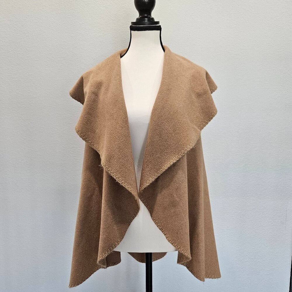 Mud Pie Camel Cardigan Wrap